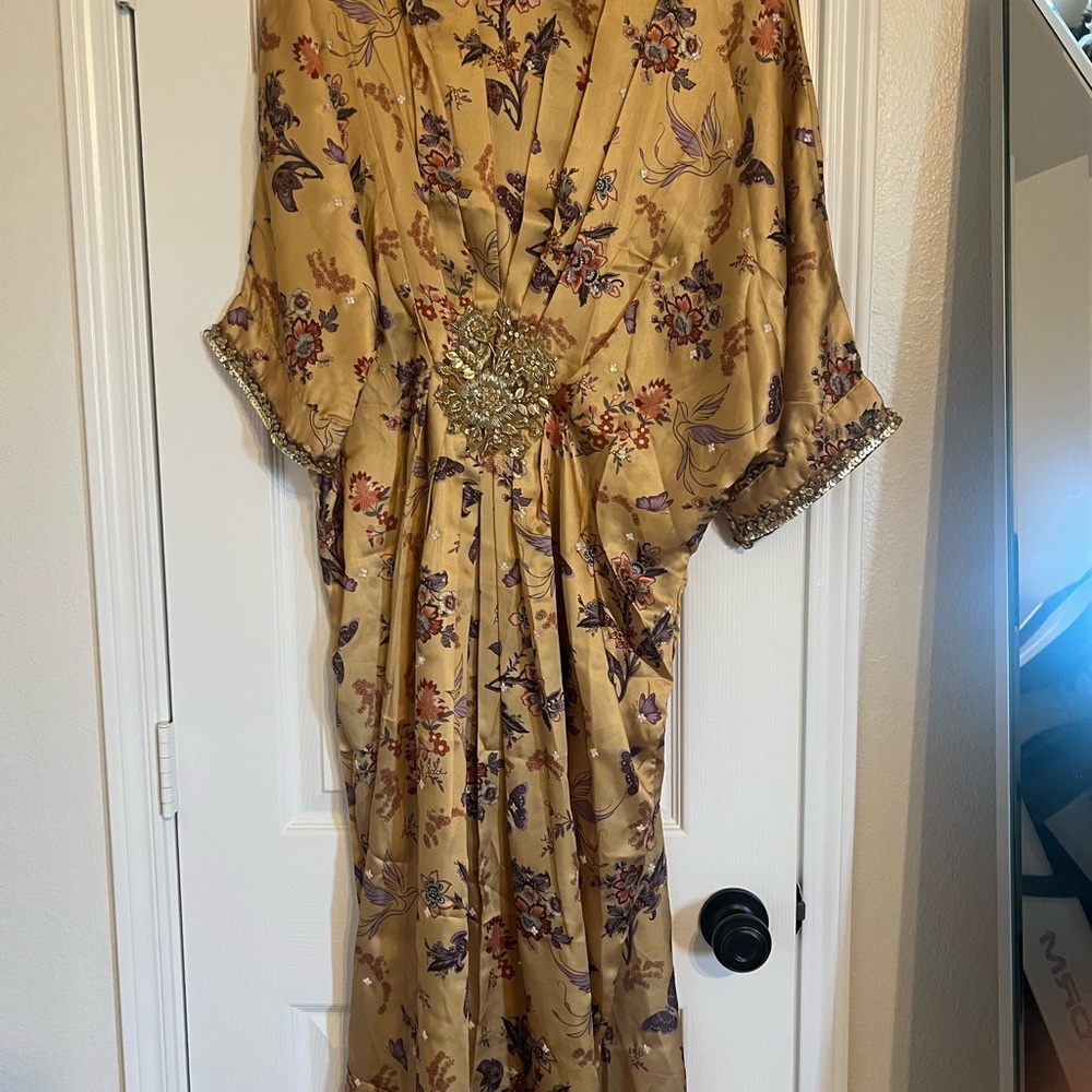 Sunshine Floral kaftan- Women - Picture 6 of 6